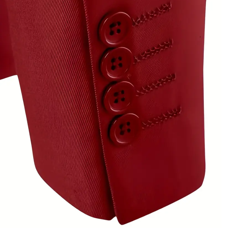 burgundy blazer - Drovato