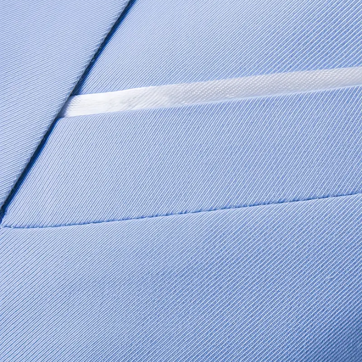 sky-blue blazer - Drovato